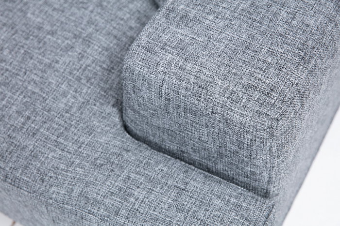 Atelier Del Sofa Bentley Sofá de 2 plazas Gris
